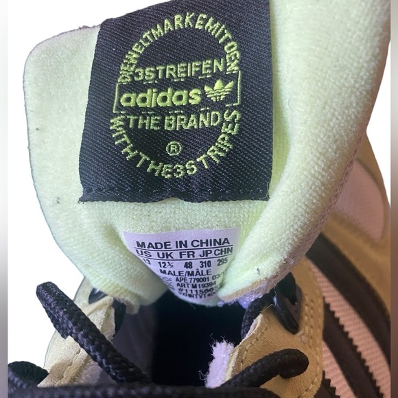 ADIDAS ZX 700 Low Profile Fluorescent Green Black White Sneaker Mens Size 12 ECU - Picture 4 of 12